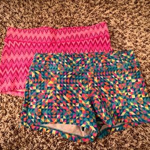 Xhilaration Sleep Shorts Size XS Colorful 2 for One Low Price